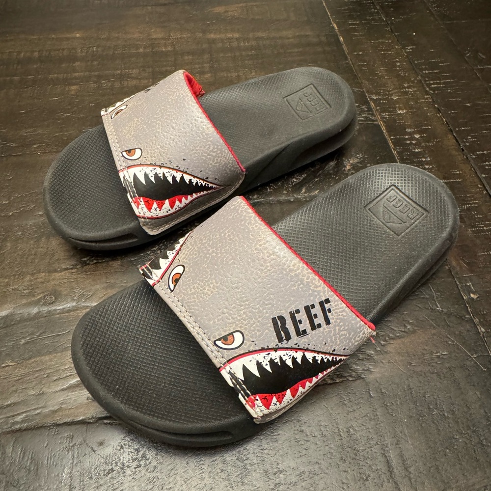 Reef Kids One Slide Sandals - Sz 2/3